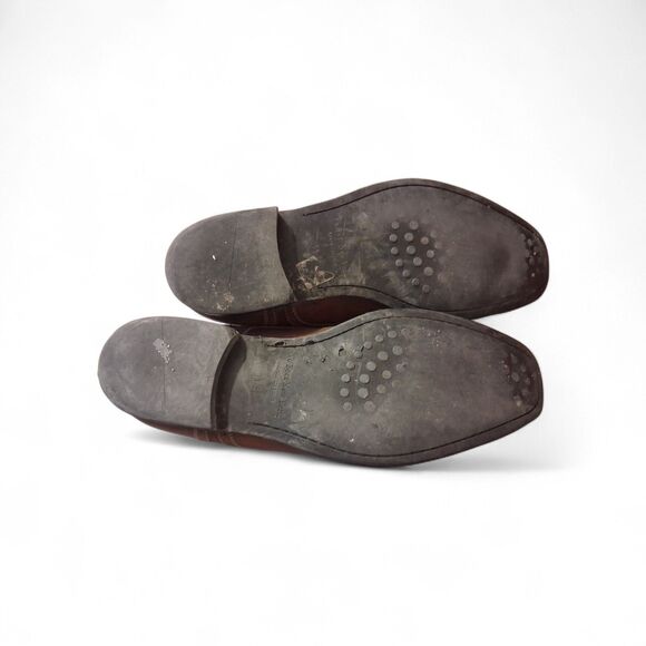 To Boot New York Adam Derrick Men's Size 11.5 Brown Leather Cap Toe Oxford Italy - Picture 9 of 9